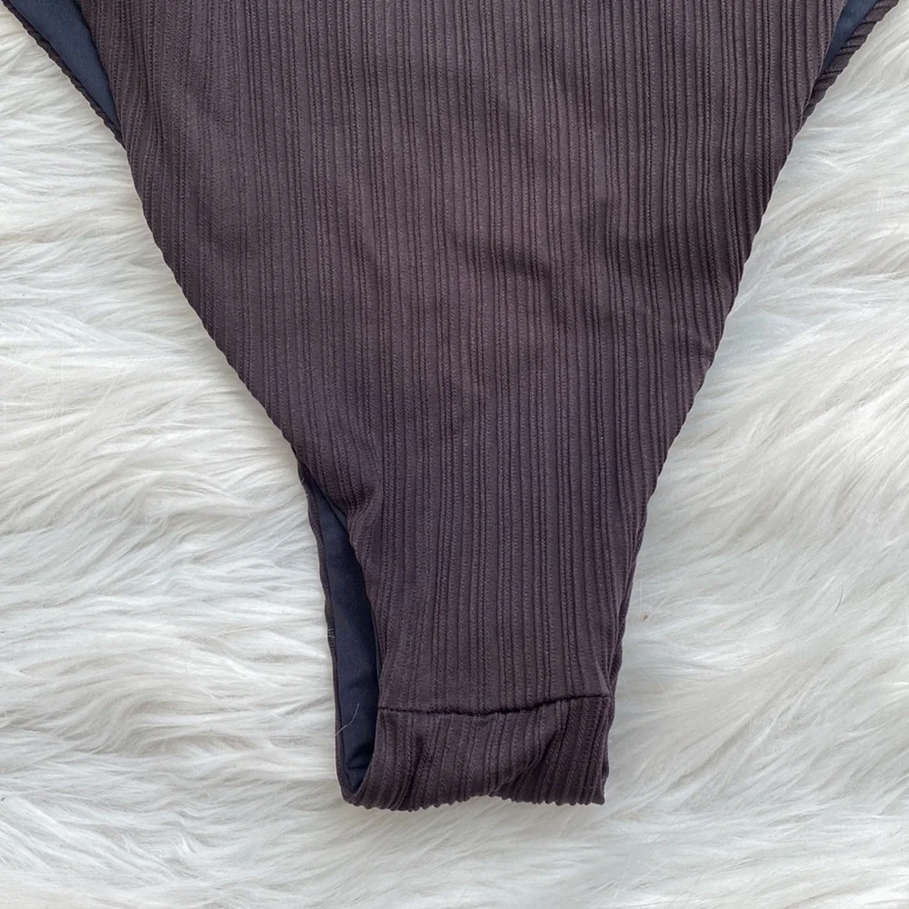 Frankie’s Bikinis | Dorothy Plissé Halter One Piece Swimsuit